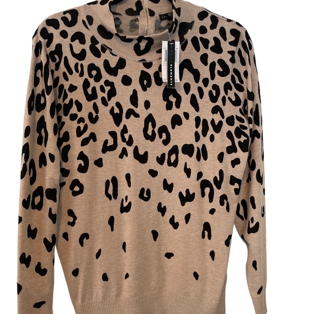 NWT Leopard Sweater